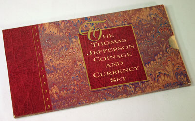 Thomas Jefferson Coin and Currency Set