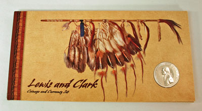 Lewis and Clark Coin and Currency Set holder