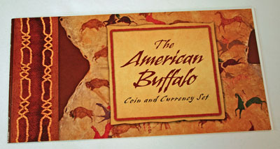 American Buffalo Coin and Currency Set Booklet front
