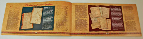 Lewis and Clark Coin and Currency Set Expedition Booklet pages 4 and 5 Lewis and Clark Coin and Currency Set Expedition Booklet pages 4 and 5
