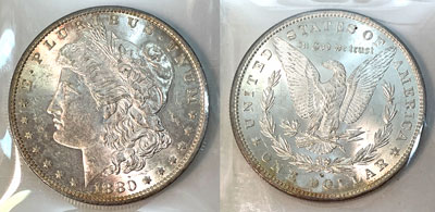 1880-O Morgan Silver Dollar Coin