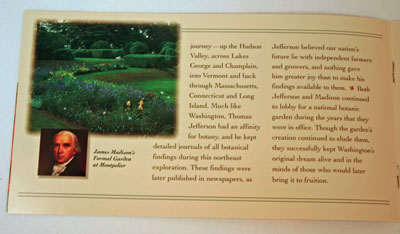 Botanic Garden Coin and Currency Set Booklet page 5