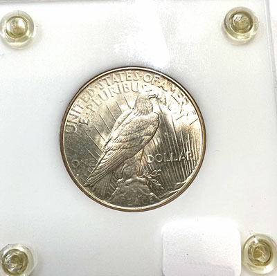 1935 S Peace Silver Dollar Coin reverse