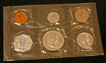 1961 Proof Set obverse 1961 Proof Set obverse