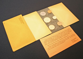 1962 Proof Set contents 1962 Proof Set contents