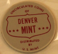 1964 Mint Set red Denver Mint token