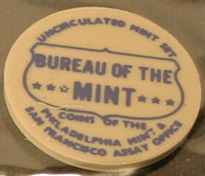 1968 Mint Set Philadelphia Mint token