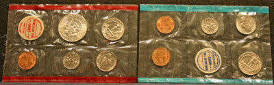 1968 Mint Set reverse