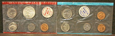 1970 Mint Set reverse