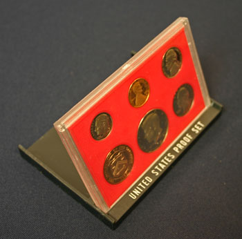 1982 Proof Set display 1982 Proof Set display