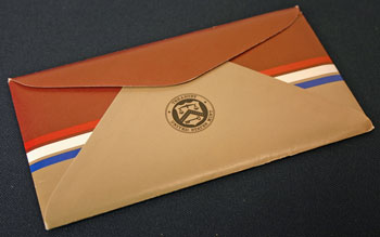 1984 Mint Set back of envelope