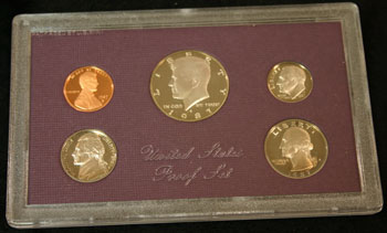 1987 Proof Set obverse