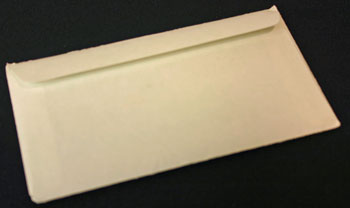 1989 Mint Set back of envelope