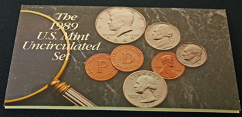 1989 Mint Set front of insert