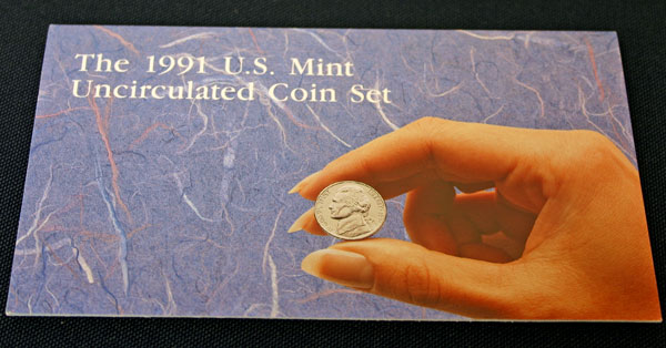 1991 Mint Set front of insert large view