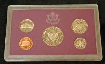 1991 Proof Set reverse