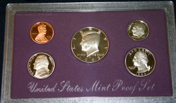 1993 Proof Set obverse