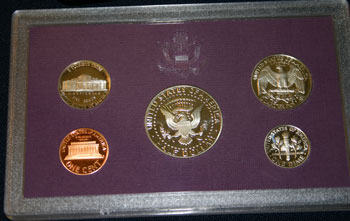 1993 Proof Set reverse