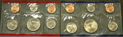1994 Mint Set obverse images of coins