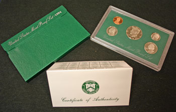 1994 Proof Set contents