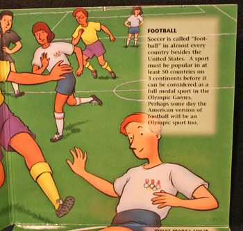 Young Collectors Edition Coin Sets 1996 Atlanta Olympics Soccer coin package contents 2