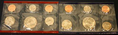 1997 Mint Set obverse images of coins
