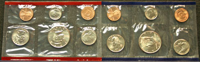 1998 Mint Set obverse images of coins