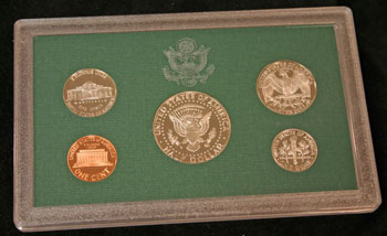 1998 Proof Set reverse