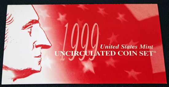 1999 Mint Set denver front of insert large 1999 Mint Set denver front of insert large