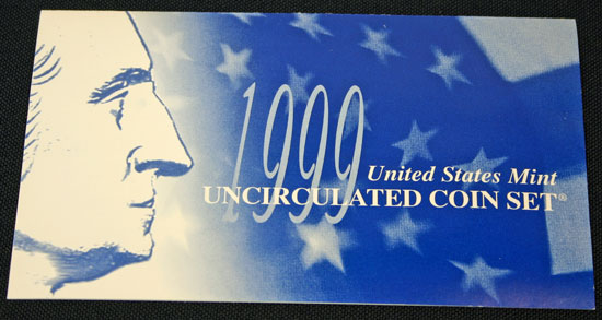 1999 Mint Set philadelphia front of insert large 1999 Mint Set philadelphia front of insert large