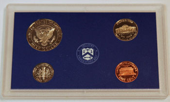 1999 Proof Set reverse of regular proof coins