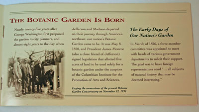 Botanic Garden Coin and Currency Set Booklet page 6