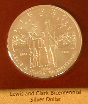 2004 Lewis and Clark Commemorative Silver Dollar obverse