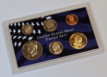 2004 Proof Set obverse images of regular proof coins
