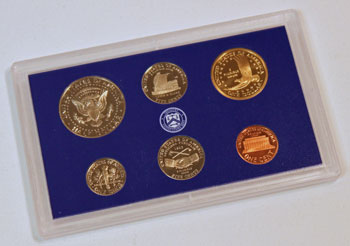 2004 Proof Set reverse images of regular proof coins