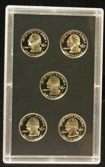2005 American Legacy Collection Proof Coins Set state quarters obverse