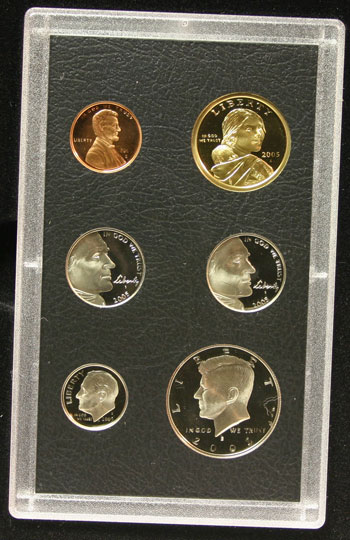 2005 American Legacy Collection Proof Coins Set standard coins obverse