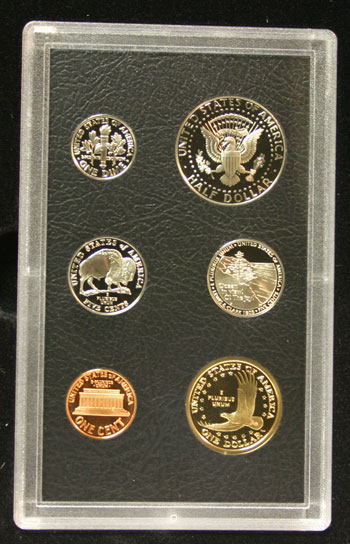 2005 American Legacy Collection Proof Coins Set standard coins reverse