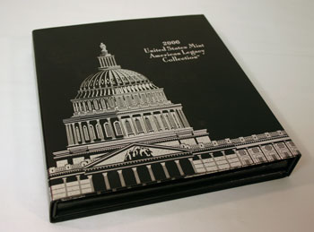 2006 American Legacy Collection Proof Coins Set box