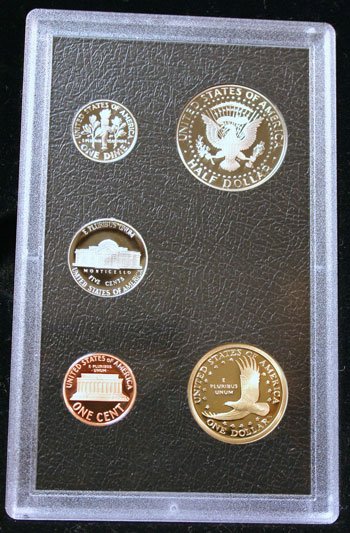 2007 American Legacy Collection Proof Coins Set standard coins reverse