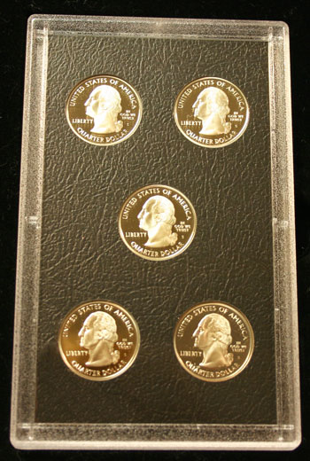2007 American Legacy Collection Proof Coins Set state quarters obverse
