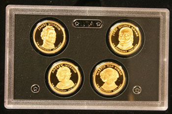 2008 American Legacy Proof Coins Set presidential dollars obverse