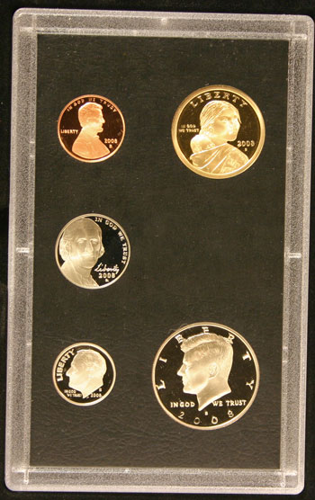 2008 American Legacy Proof Coins Set standard coins obverse