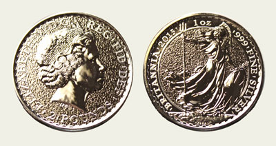 2015 Britannia Silver Coin