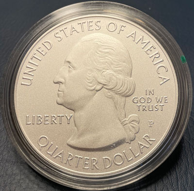 2020 American Samoa Five-Ounce Silver Quarter Dollar Coin obverse