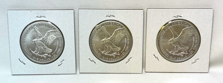 2022 American Eagle Silver Dollar Bullion Coins reverse