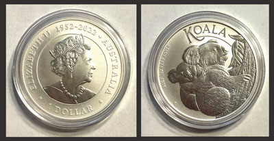 2023-P Australian Koala Silver Coin