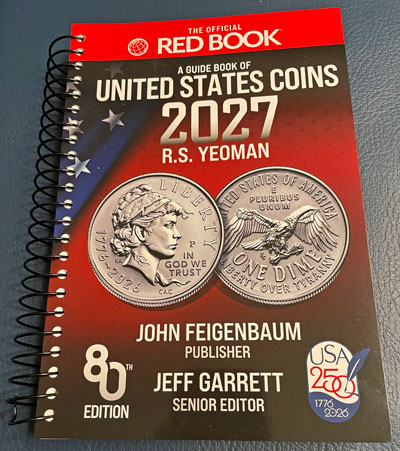 2027 Red Book 80th Edition United States Coins Reference