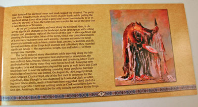 Lewis and Clark Coin and Currency Set Expedition Booklet page 7 Lewis and Clark Coin and Currency Set Expedition Booklet page 7