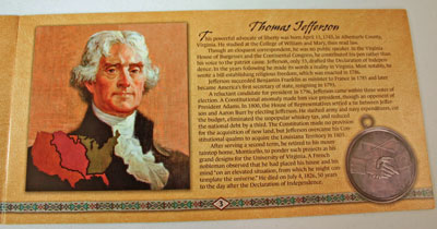 Lewis and Clark Coin and Currency Set Louisiana Purchase Booklet page 3